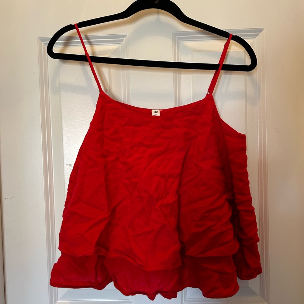 BP red bouncy top